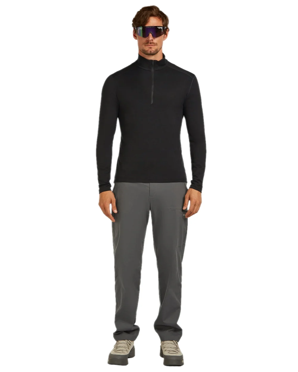 Icebreaker Mens Merino 200 Oasis Half Zip Thermal Top - Image 3