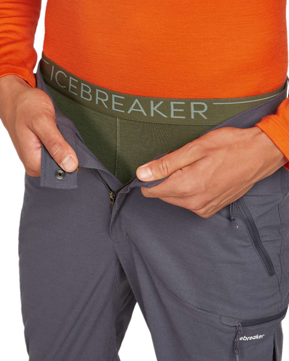 Icebreaker Mens Merino 200 Oasis Thermal Leggings - Image 3
