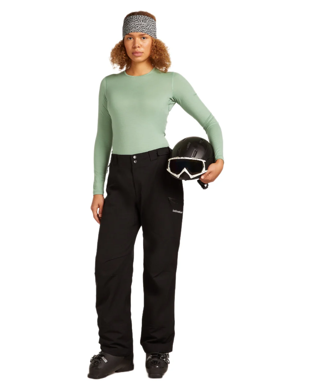 Icebreaker Womens Merino 200 Oasis Crew Thermal Top - Image 13