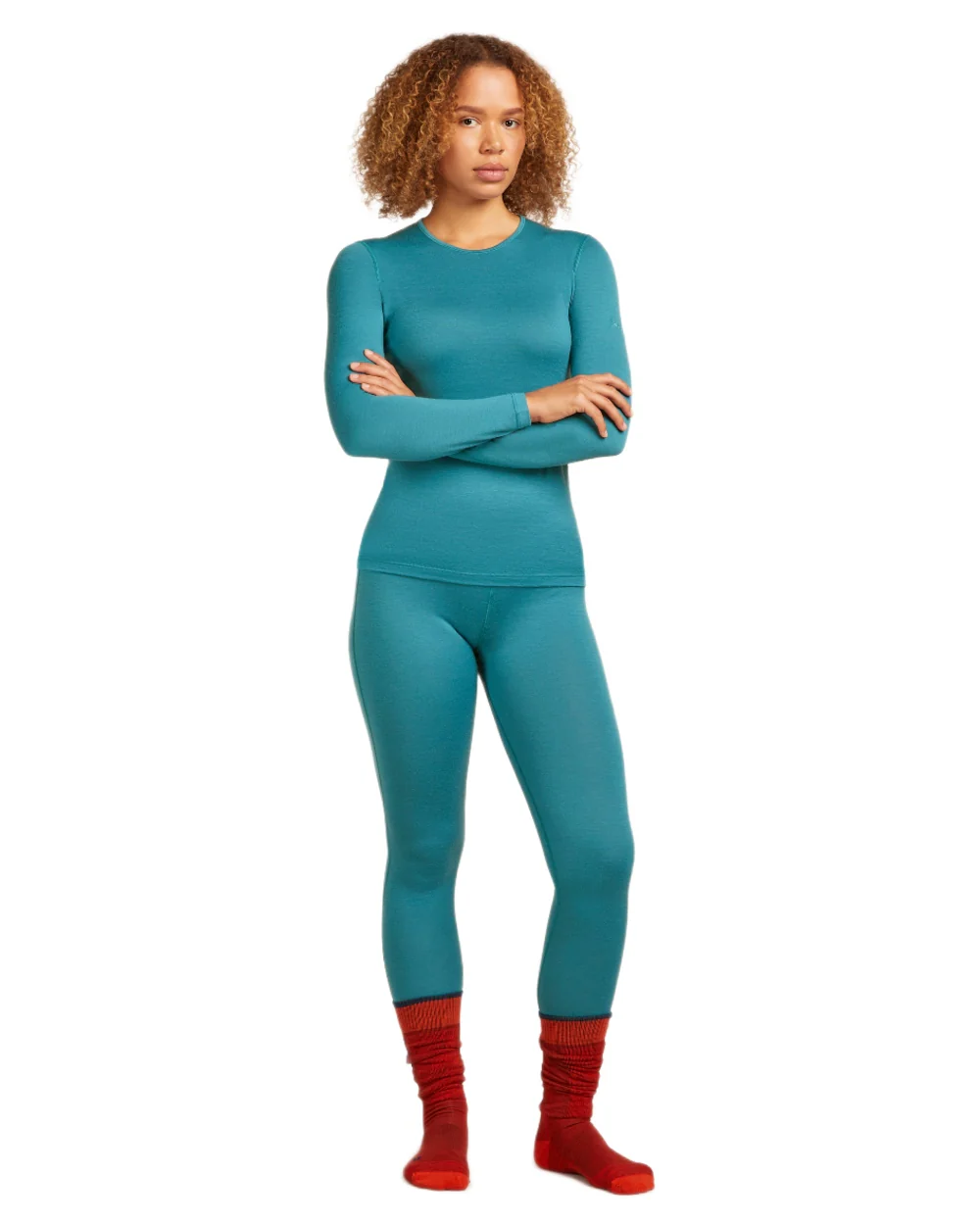 Icebreaker Womens Merino 200 Oasis Crew Thermal Top - Image 28