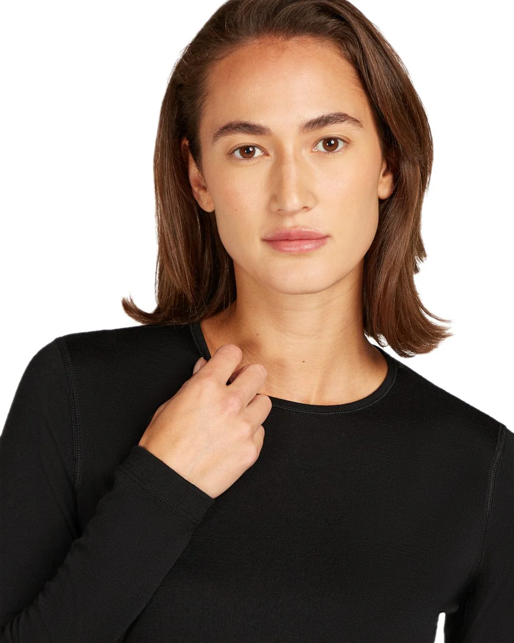 Icebreaker Womens Merino 200 Oasis Crew Thermal Top - Image 7