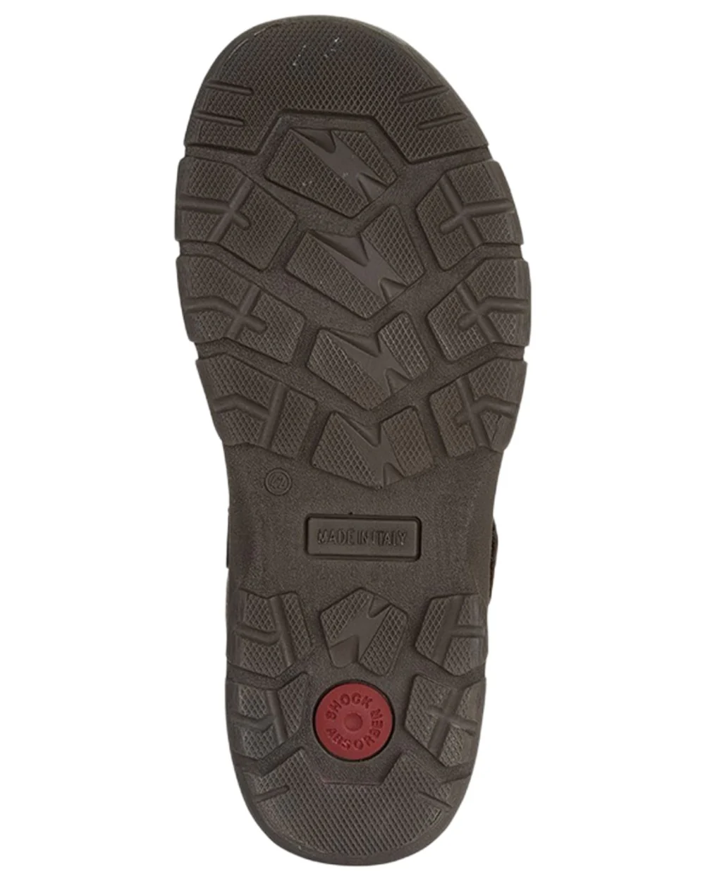 Imac Mens Waxy Leather Touch Fastening Sandals - Image 3