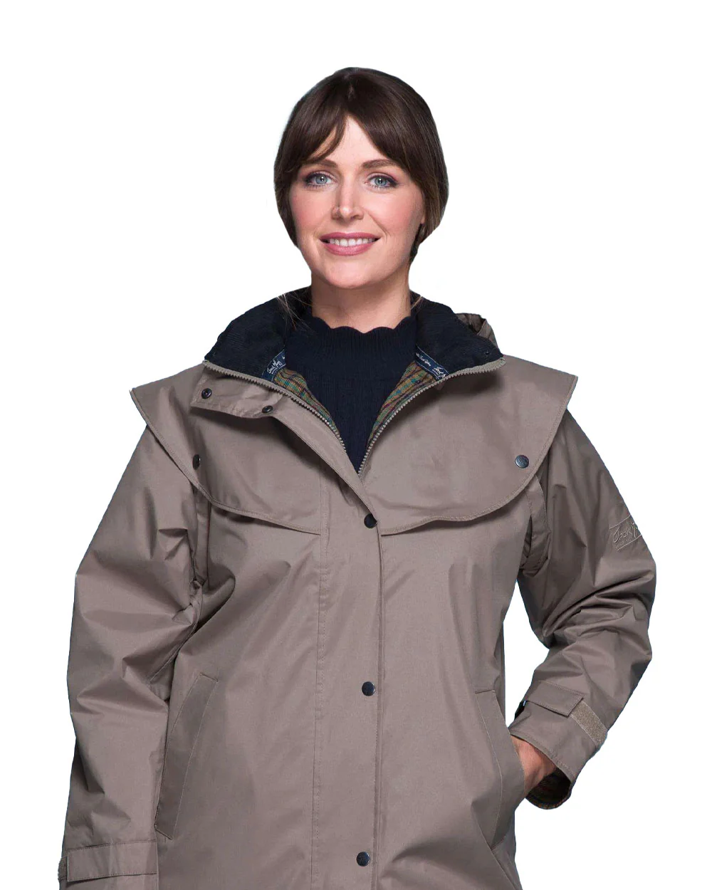 Jack Murphy Cotswold Ladies Waterproof 3/4 Coat - Image 10