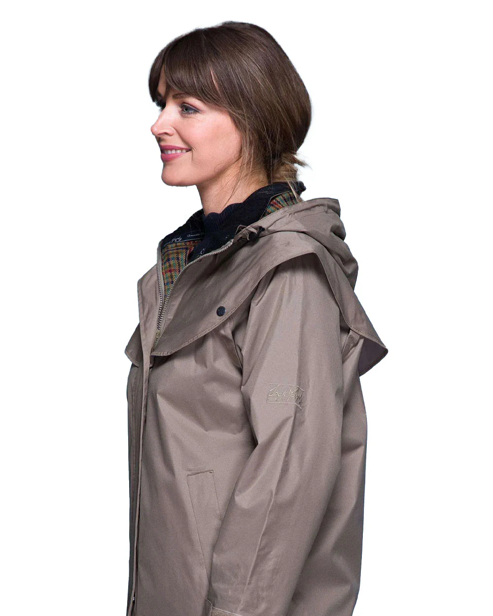 Jack Murphy Cotswold Ladies Waterproof 3/4 Coat - Image 11