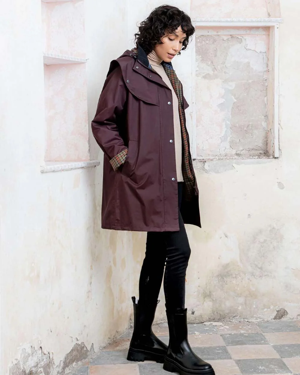 Jack Murphy Cotswold Ladies Waterproof 3/4 Coat - Image 17