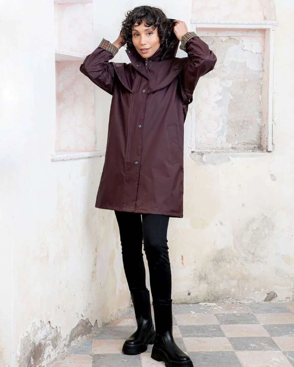 Jack Murphy Cotswold Ladies Waterproof 3/4 Coat - Image 18