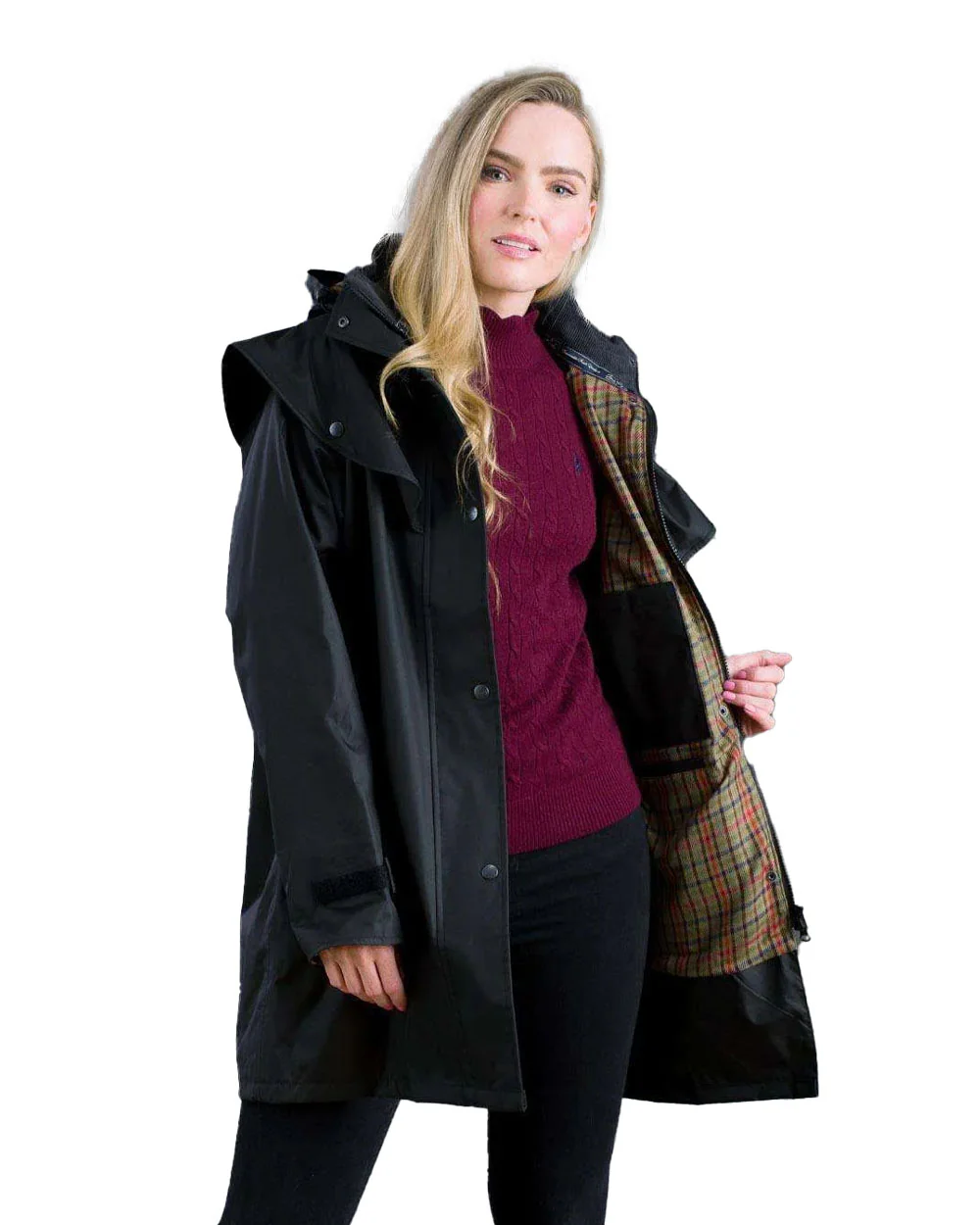 Jack Murphy Cotswold Ladies Waterproof 3/4 Coat - Image 23