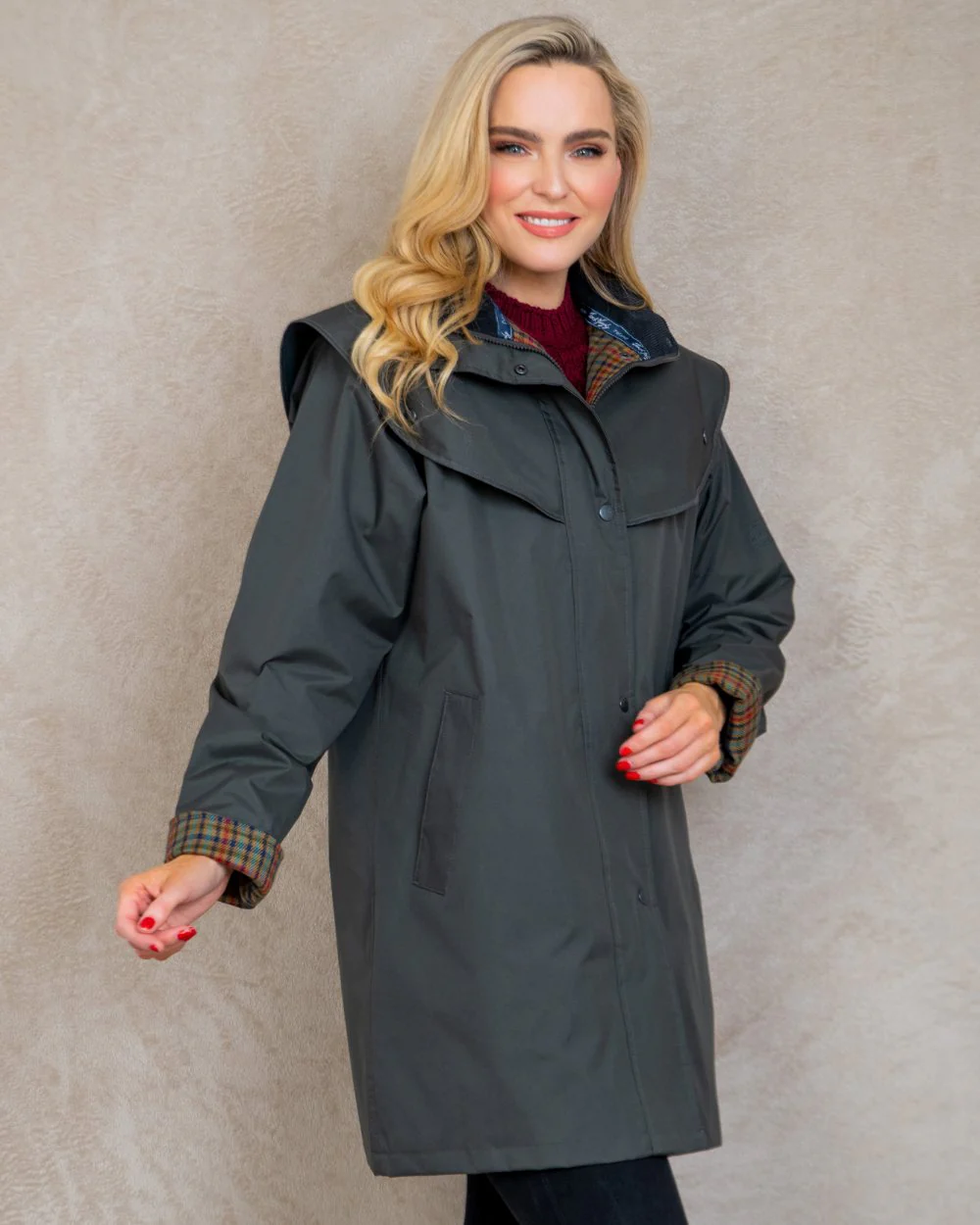Jack Murphy Cotswold Ladies Waterproof 3/4 Coat - Image 26