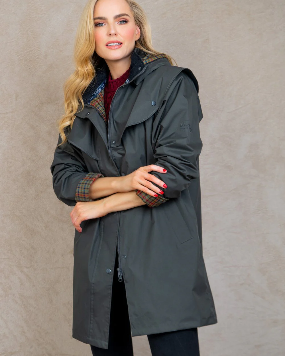 Jack Murphy Cotswold Ladies Waterproof 3/4 Coat - Image 27
