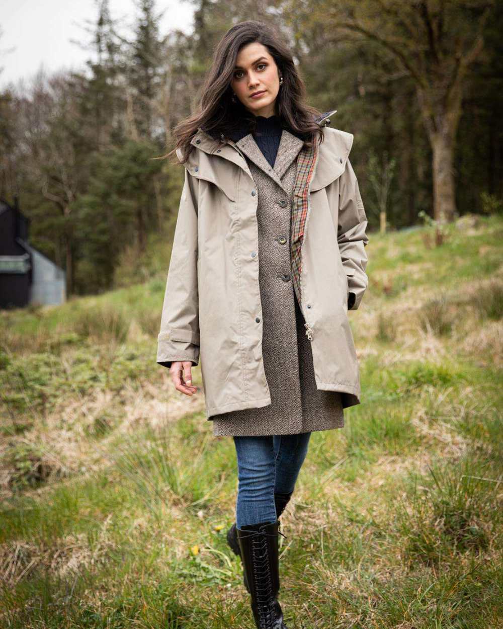 Jack Murphy Cotswold Ladies Waterproof 3/4 Coat - Image 28