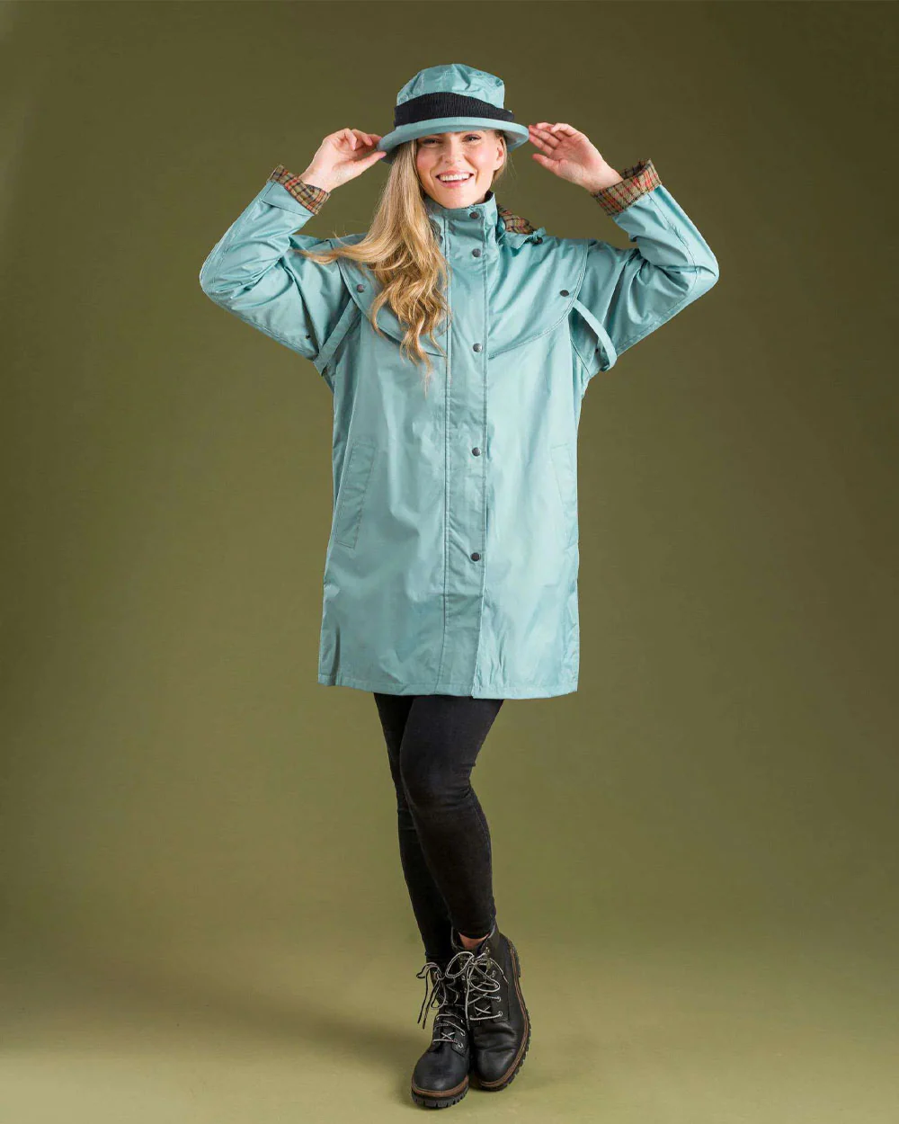 Jack Murphy Cotswold Ladies Waterproof 3/4 Coat - Image 33