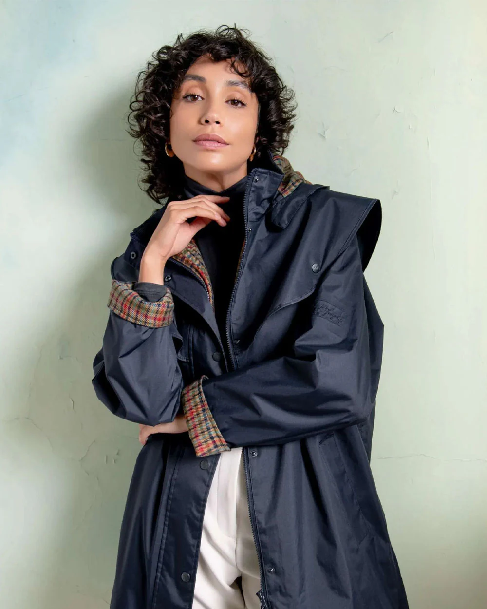 Jack Murphy Cotswold Ladies Waterproof 3/4 Coat - Image 4