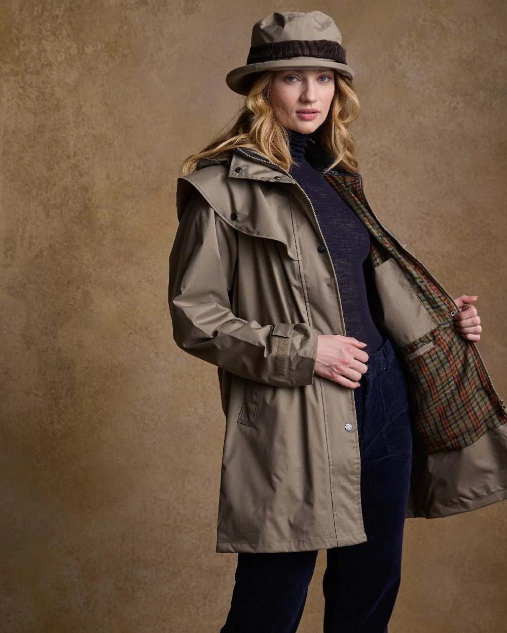 Jack Murphy Cotswold Ladies Waterproof 3/4 Coat - Image 56