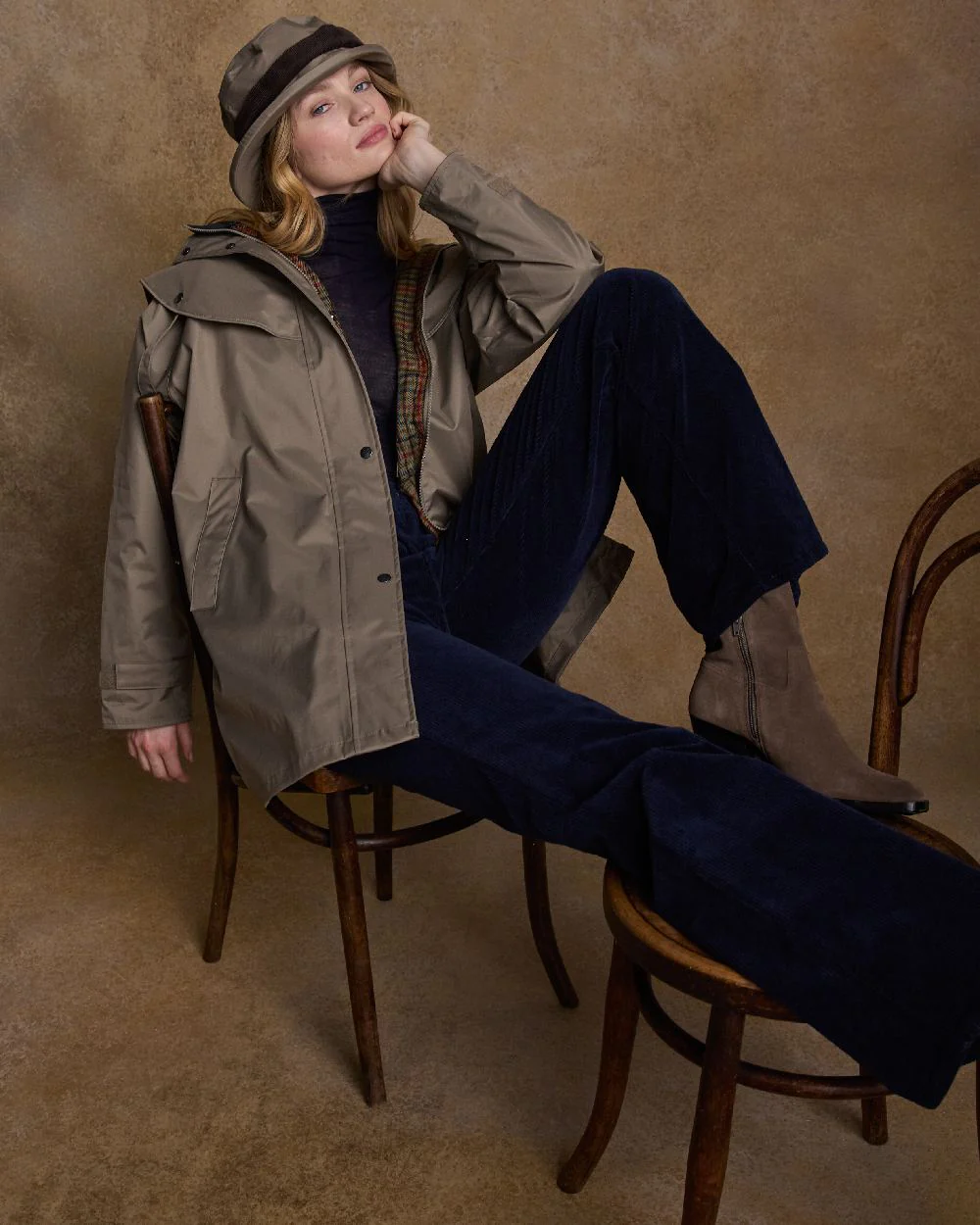 Jack Murphy Cotswold Ladies Waterproof 3/4 Coat - Image 57