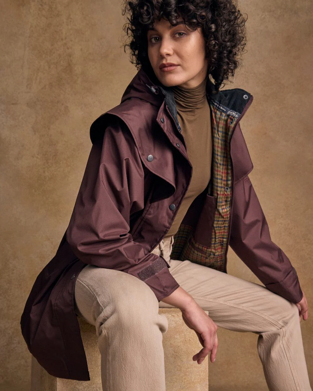 Jack Murphy Cotswold Ladies Waterproof 3/4 Coat - Image 62