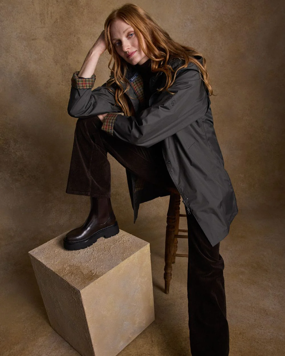 Jack Murphy Cotswold Ladies Waterproof 3/4 Coat - Image 75