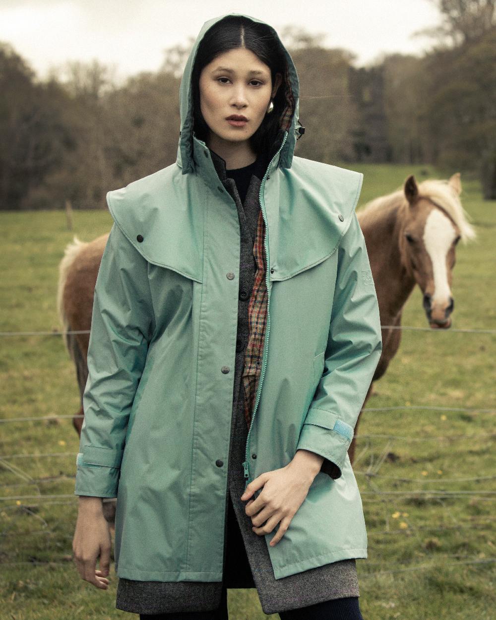 Jack Murphy Cotswold Ladies Waterproof 3/4 Coat - Image 81