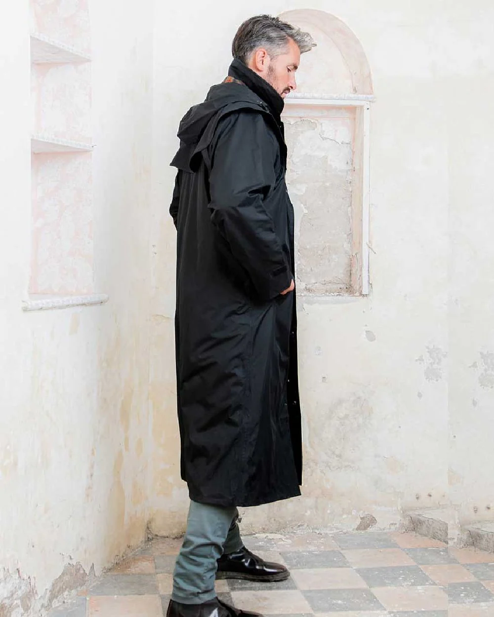 Jack Murphy Lambourne Mens Long Bush Coat - Image 11