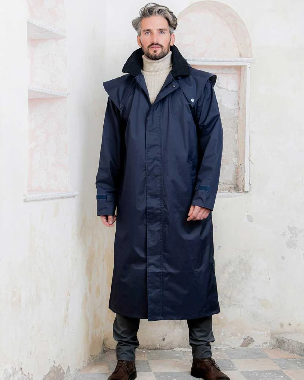 Jack Murphy Lambourne Mens Long Bush Coat - Image 23