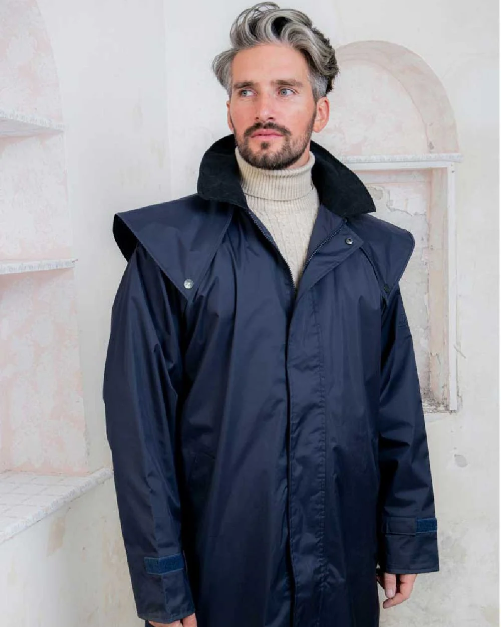 Jack Murphy Lambourne Mens Long Bush Coat - Image 24