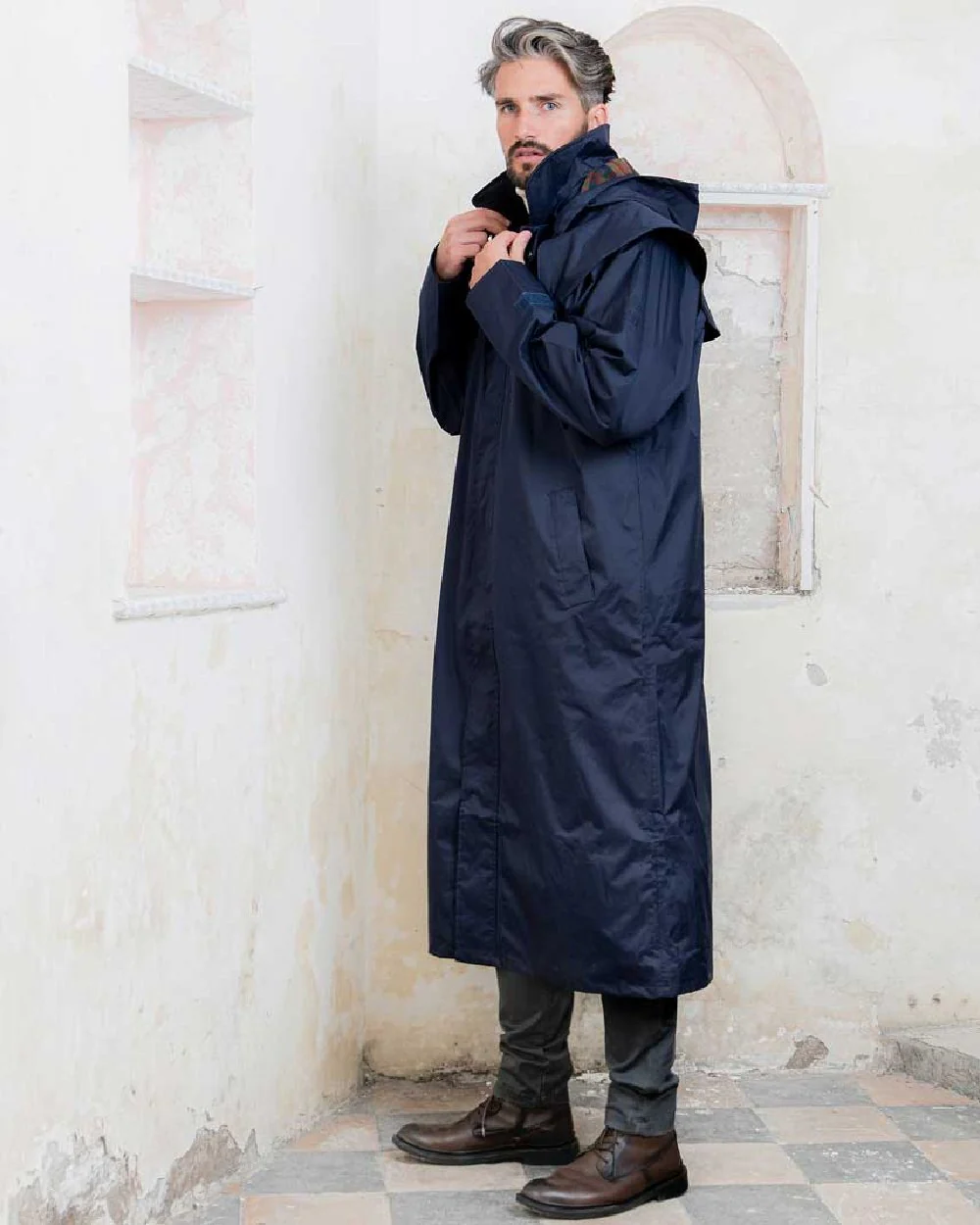 Jack Murphy Lambourne Mens Long Bush Coat - Image 25