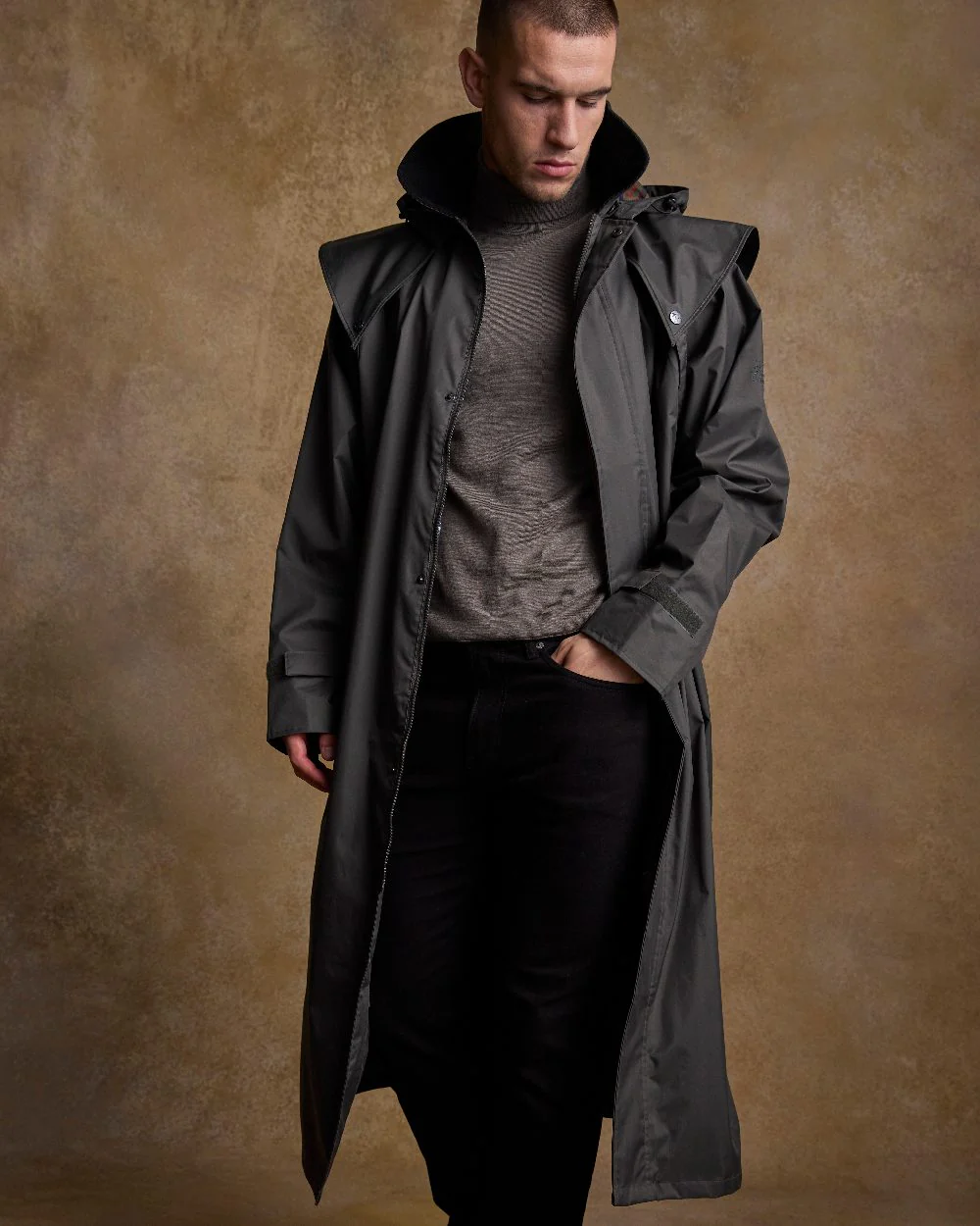 Jack Murphy Lambourne Mens Long Bush Coat - Image 28