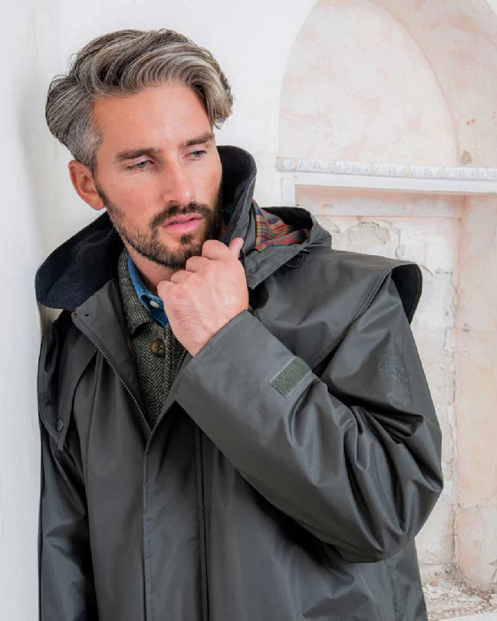 Jack Murphy Lambourne Mens Long Bush Coat - Image 30