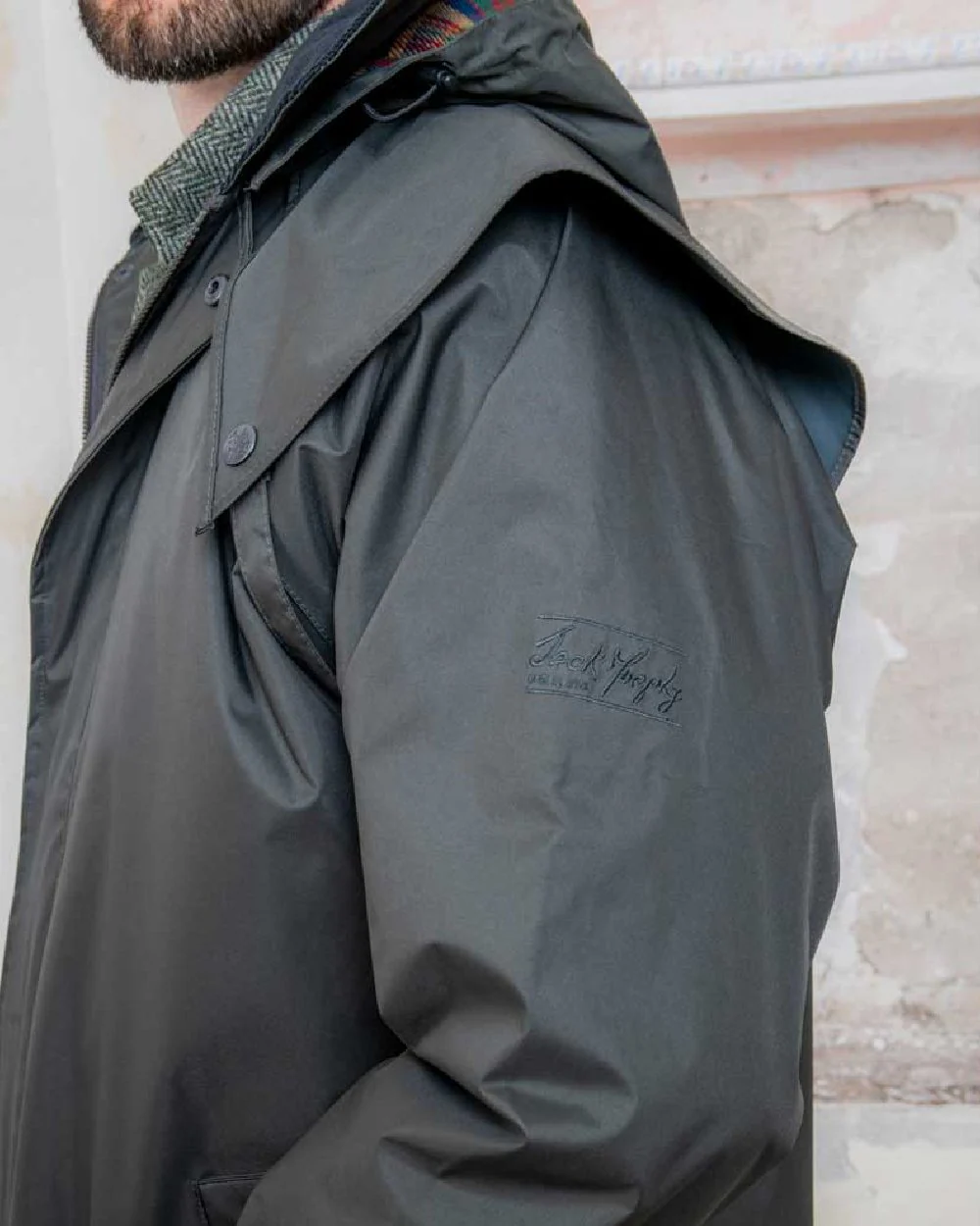 Jack Murphy Lambourne Mens Long Bush Coat - Image 32