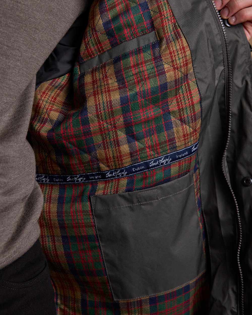 Jack Murphy Lambourne Mens Long Bush Coat - Image 33