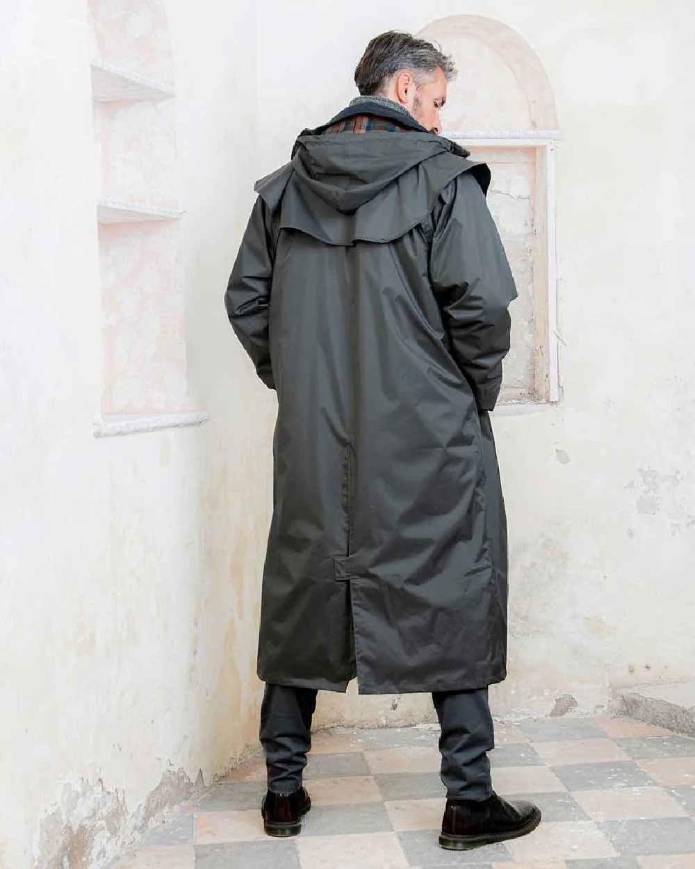 Jack Murphy Lambourne Mens Long Bush Coat - Image 37
