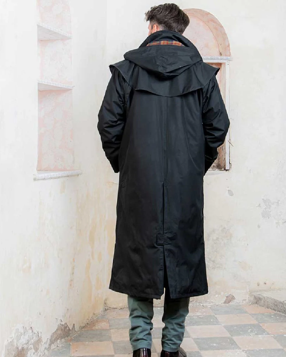 Jack Murphy Lambourne Mens Long Bush Coat - Image 5