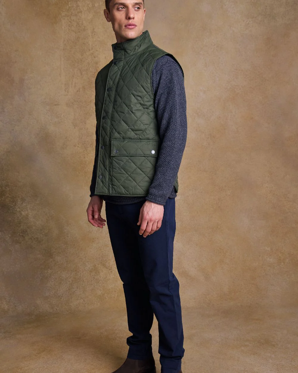 Jack Murphy Mens Conor Quilted Gilet - Image 12