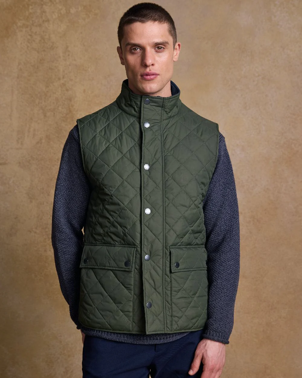 Jack Murphy Mens Conor Quilted Gilet - Image 13
