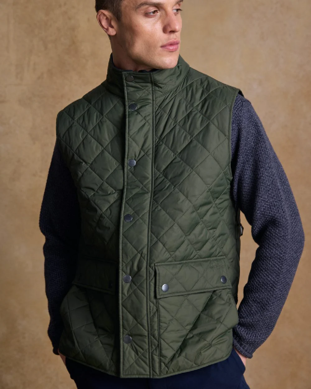 Jack Murphy Mens Conor Quilted Gilet - Image 2