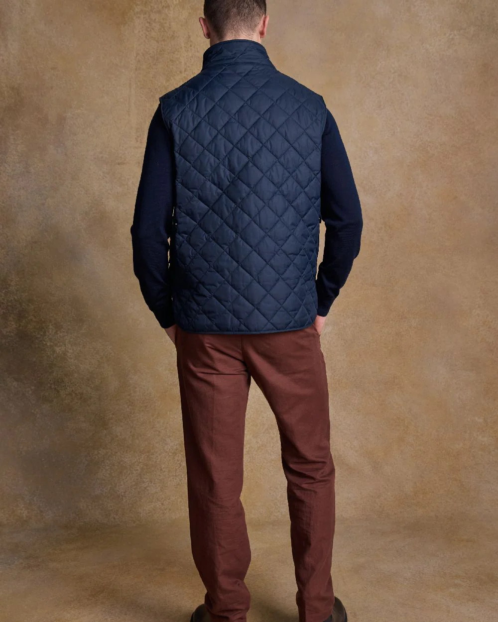 Jack Murphy Mens Conor Quilted Gilet - Image 9
