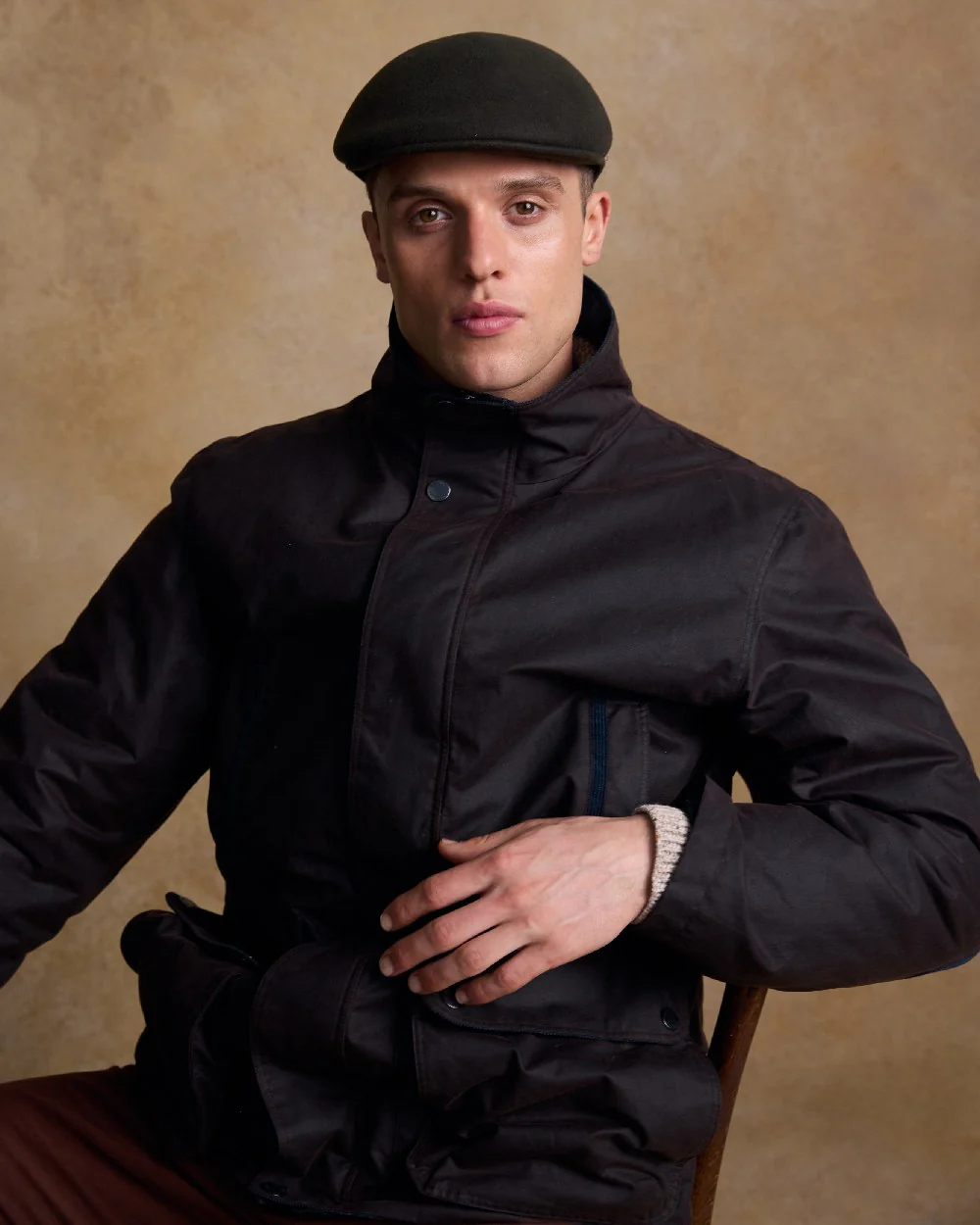 Jack Murphy Mens Galway Felt Flat Cap - Image 16