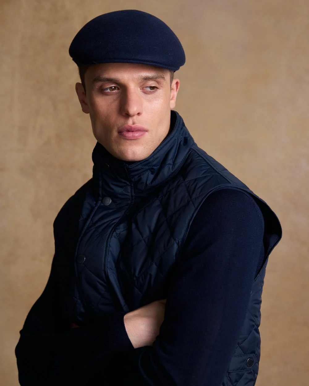 Jack Murphy Mens Galway Felt Flat Cap - Image 9