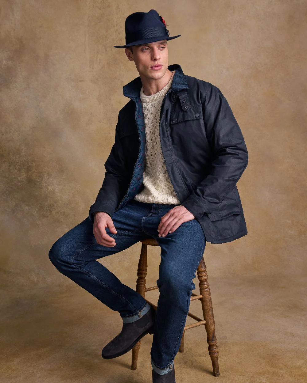 Jack Murphy Mens Kildare Trilby Felt Hat - Image 15