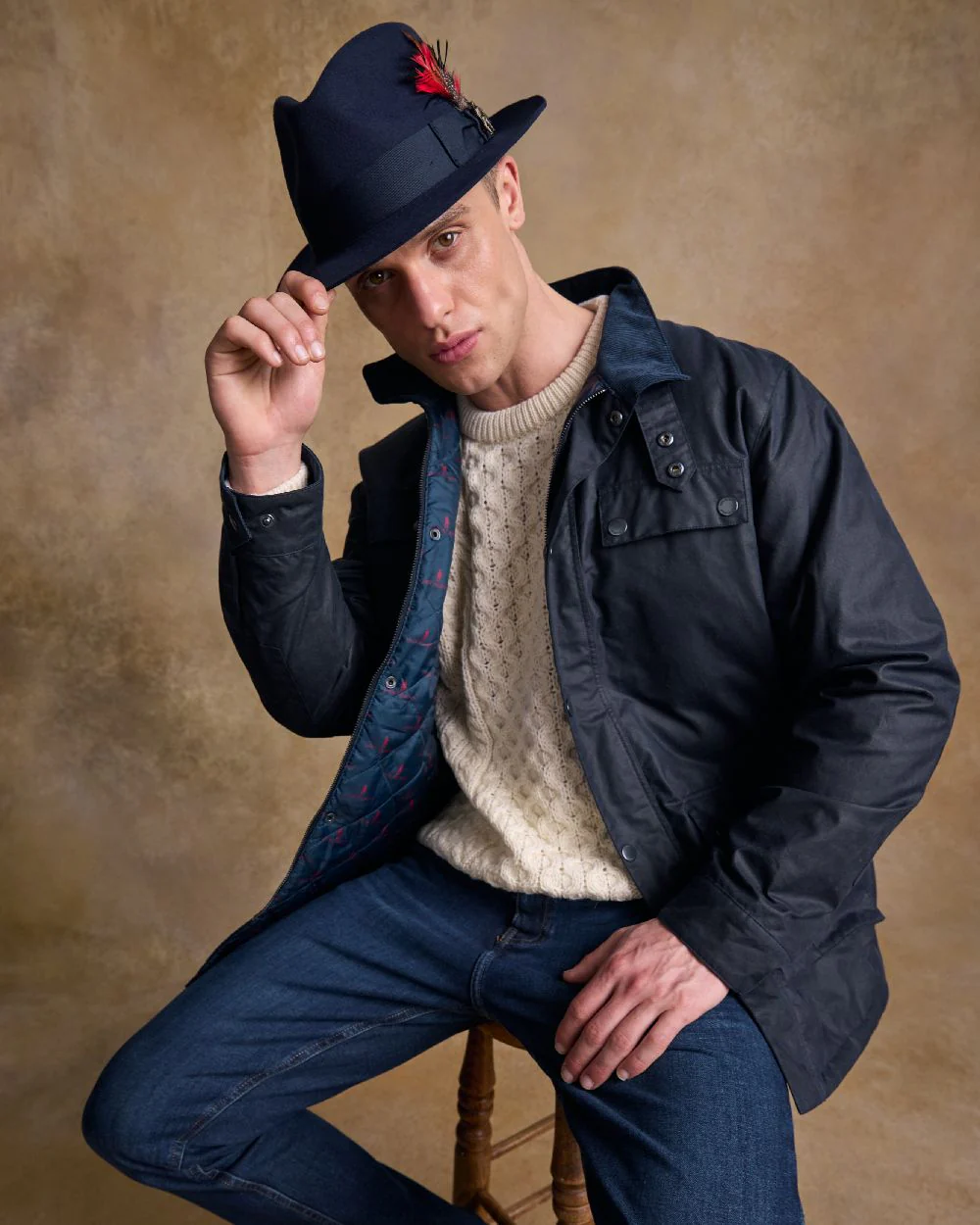 Jack Murphy Mens Kildare Trilby Felt Hat - Image 18