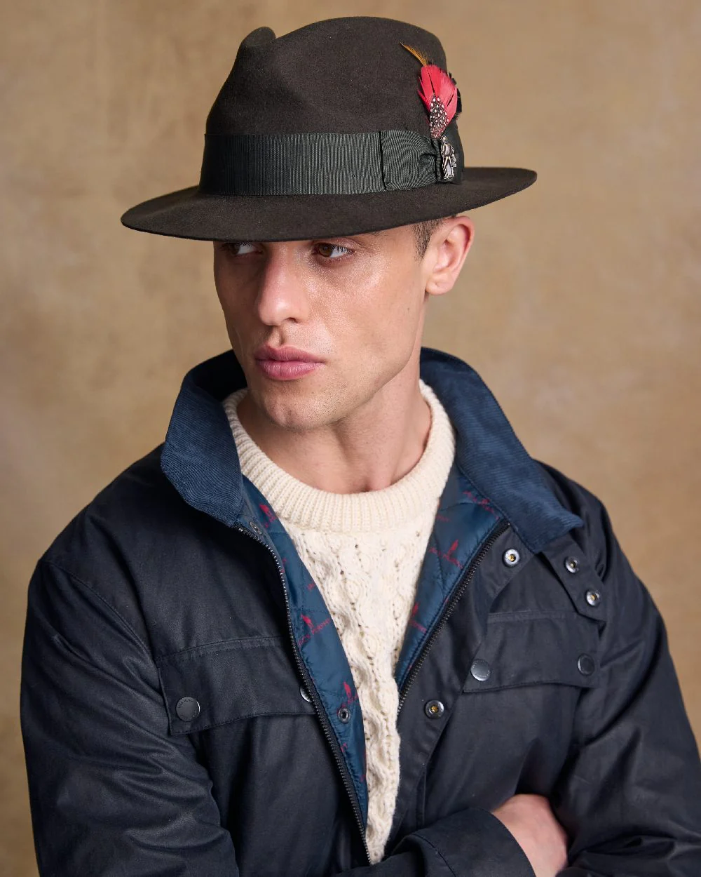 Jack Murphy Mens Kildare Trilby Felt Hat - Image 19