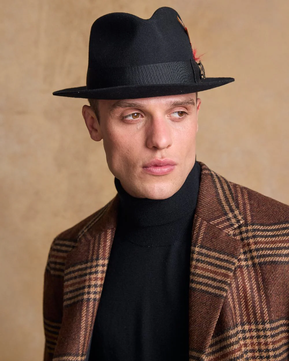 Jack Murphy Mens Kildare Trilby Felt Hat - Image 2