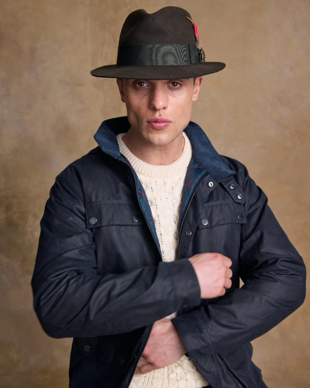 Jack Murphy Mens Kildare Trilby Felt Hat - Image 22