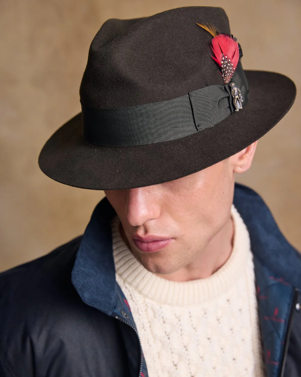 Jack Murphy Mens Kildare Trilby Felt Hat - Image 24