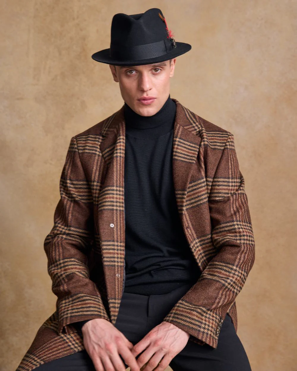 Jack Murphy Mens Kildare Trilby Felt Hat - Image 3