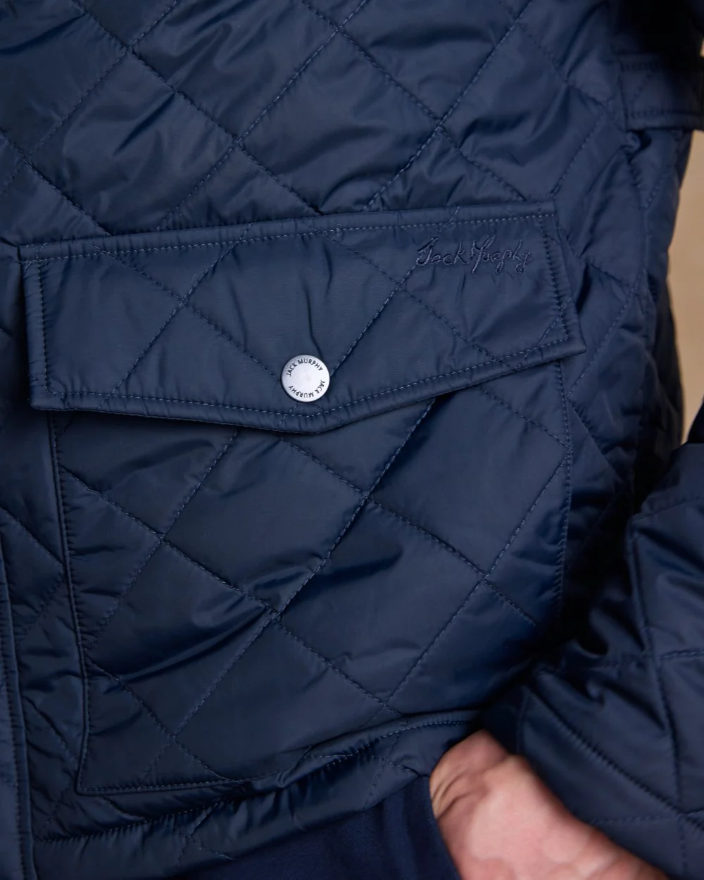Jack Murphy Mens Ronan Quilted Jacket - Image 8