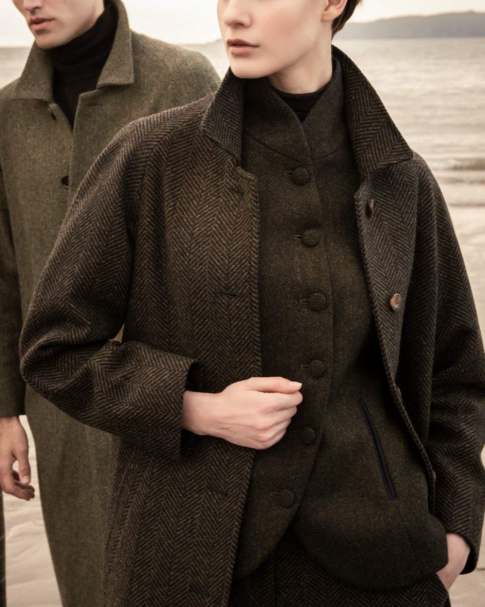 Jack Murphy Nicole Ladies Tweed Jacket - Image 10