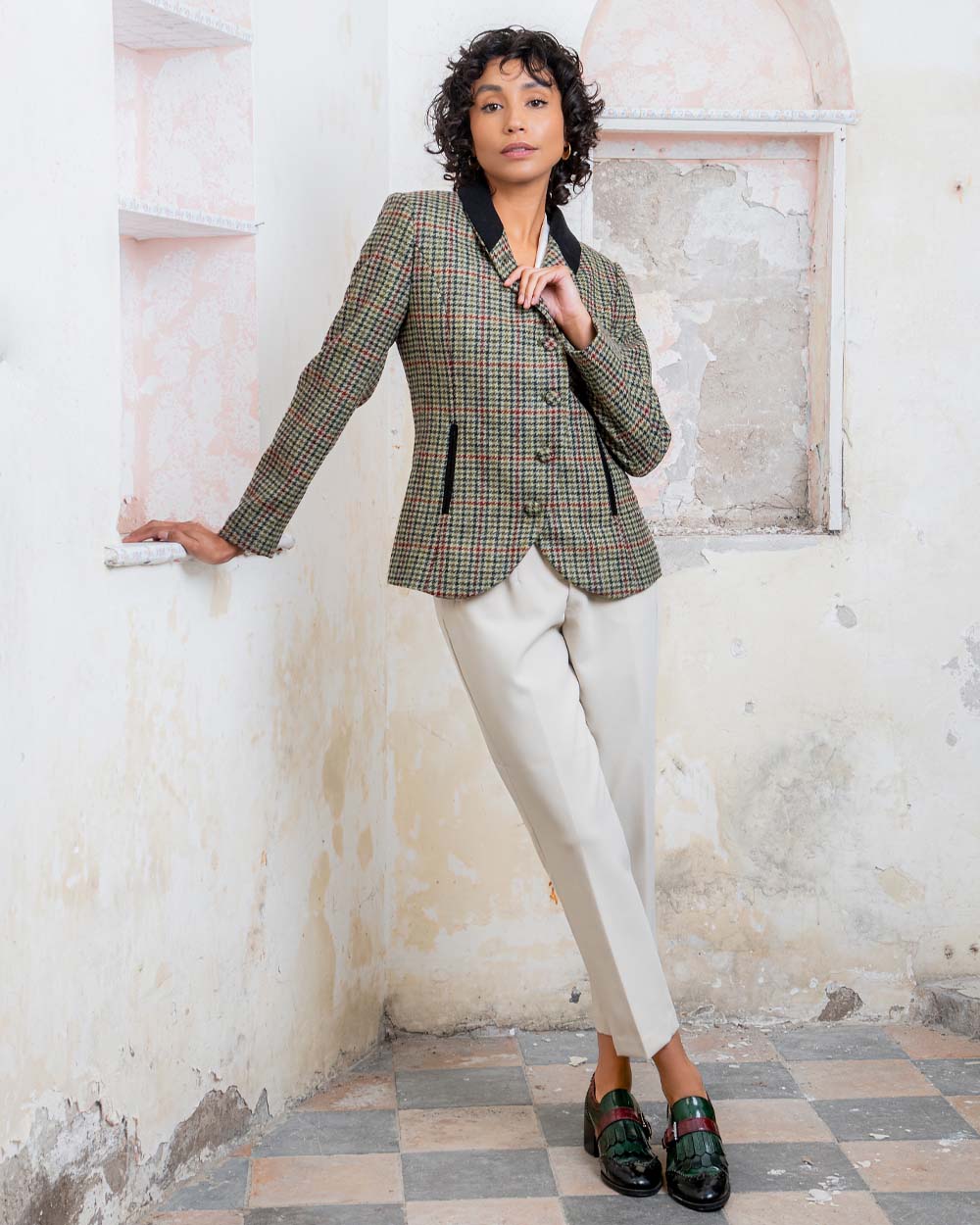 Jack Murphy Nicole Ladies Tweed Jacket - Image 23