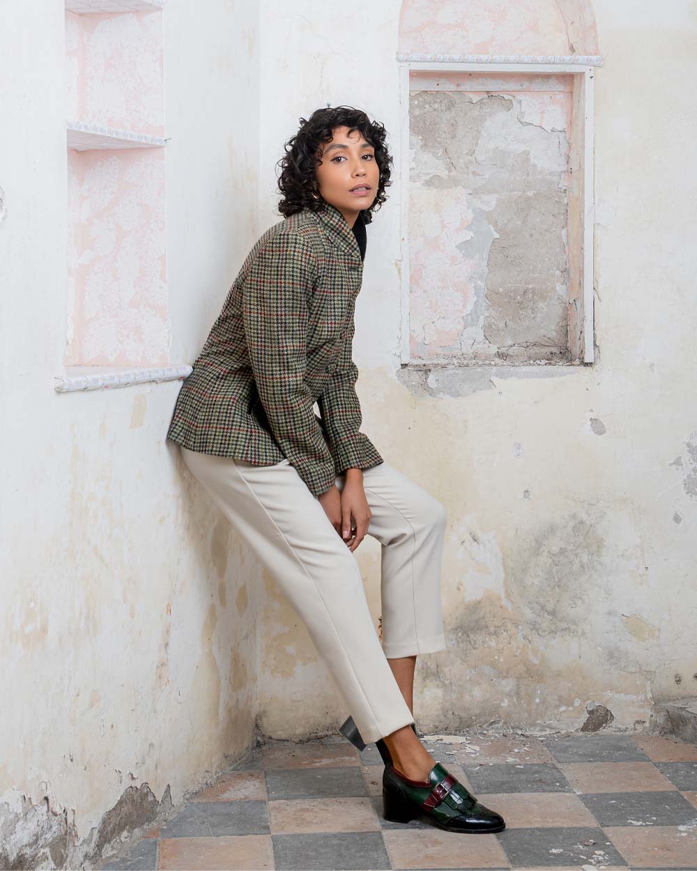 Jack Murphy Nicole Ladies Tweed Jacket - Image 26