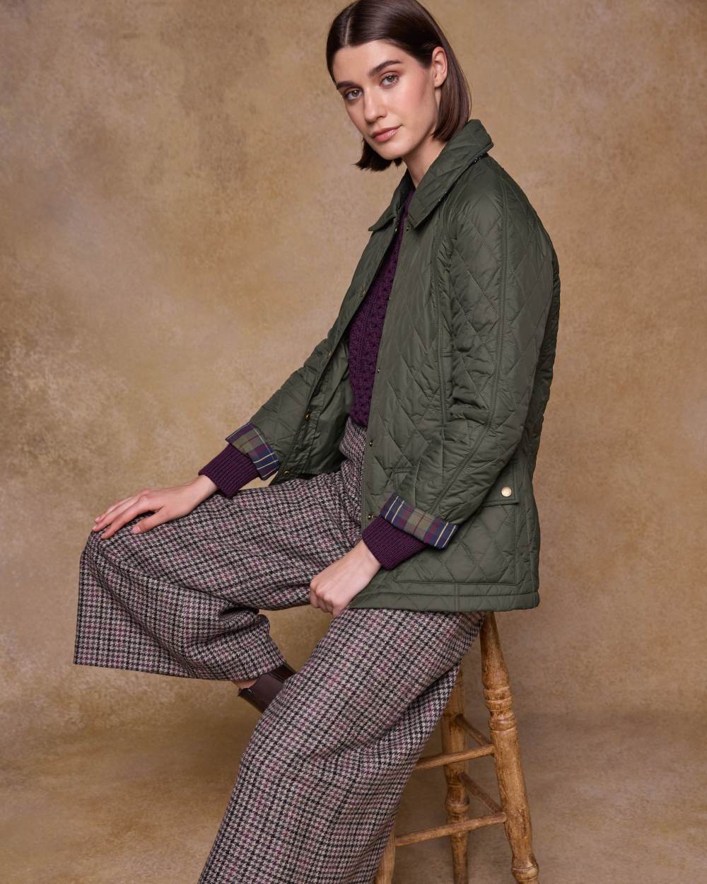 Jack Murphy Womens Molly Quilted Jacket - Image 3