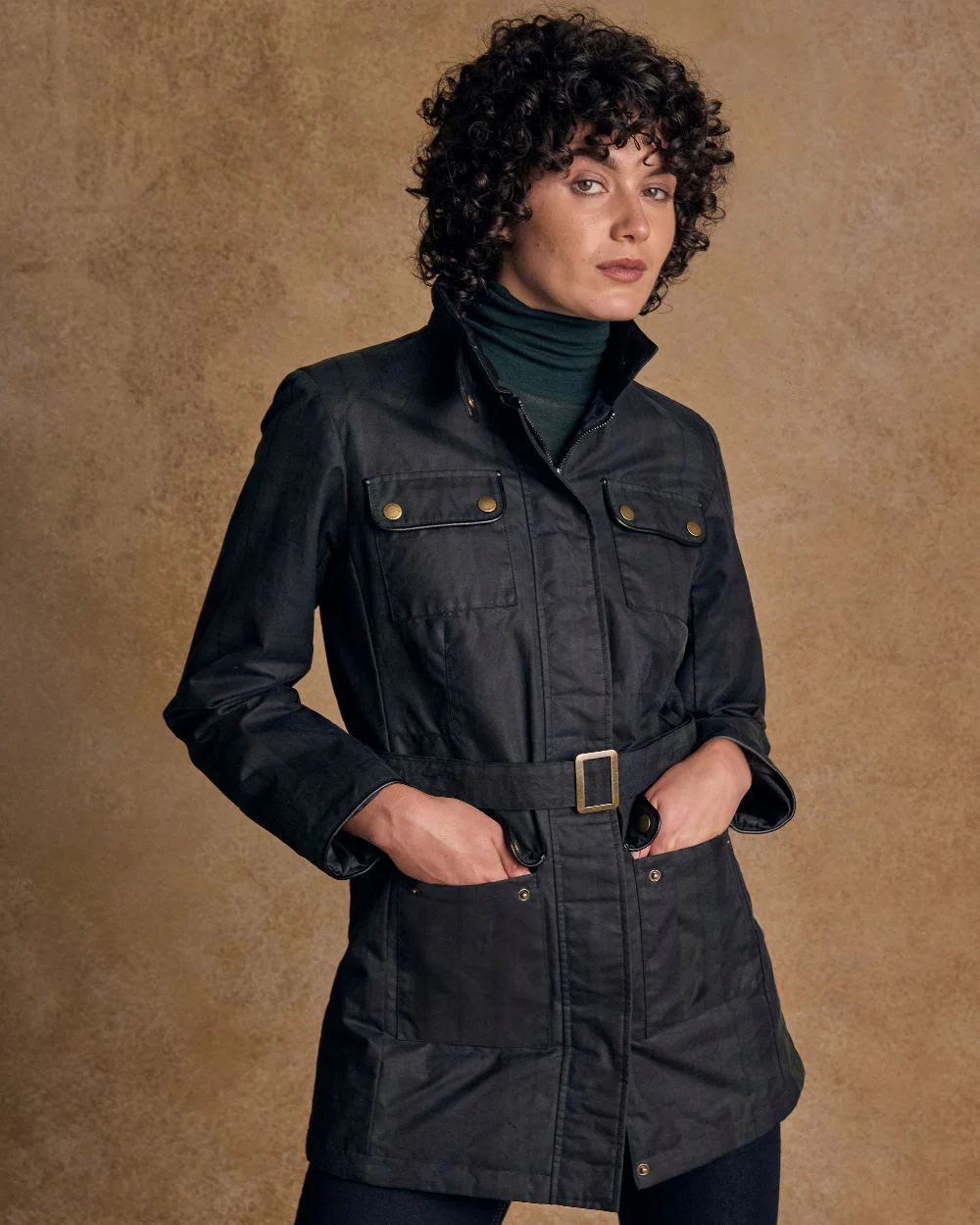 Jack Murphy Womens Orla Wax Jacket - Image 3